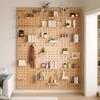 Quadro de flores Cave Board Rack de armazenamento Varanda pequena Área de lazer Layout Criativo Modelagem Internet Parede vermelha Parede superior Parede de parede