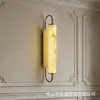 Luminária de Parede de Mármore de Luxo Leve Moderna Nórdica para Parede de Fundo de Sala de Estar, Quarto, Luminária de Cabeceira, Corredor de Hotel, Corredor, Luminária de Parede Decorativa