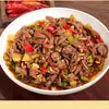 Moldejas de pollo pre-sazonadas 500g, no requieren lavado ni corte, mollejas de pollo y corazones de pollo, plato semi-terminado comercial para restaurantes de comida rápida, ingredientes congelados para cocina de Hunan