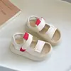 Nuevas Sandalias Infantiles 2026 Verano Antideslizantes Suela Suave Zapatos de Playa para Niños Pequeños y Niños Versátiles de Velcro Sandalias para Niños y Niñas
