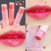 Bálsamo Labial Vaselina RHQ Melocotón Hidratante y Humectante Anti-sequedad Base Suave para Labios Arrugados Bálsamo Labial que Cambia de Color