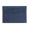 Bolsa de Documentos de Cuero A4A5 Maletín de Negocios Engrosado Bolsa de Almacenamiento para Contratos y Facturas Gran Capacidad Logo Imprimible Venta al por Mayor