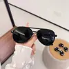 Novos Óculos de Sol Masculinos de Alta Qualidade para Dirigir, Óculos Anti-UV, Óculos Aviador de Dupla Ponte, Óculos Sapo