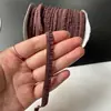 Encaje elástico con volantes de 6 mm y 10 mm, accesorios para ropa de muñeca, borde de puño para ropa infantil, manualidades
