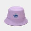 Chapéu da Moda Feminino Estilo Coreano Nova Cor Macaron Baleia de Desenho Animado Chapéu de Pescador Chapéu de Sol Masculino de Verão para Uso Externo Estudante