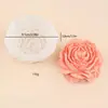 Molde de silicona para vela con aroma a peonía, molde para figurillas de jabón y yeso, molde para manualidades para paisajes en miniatura y decoraciones