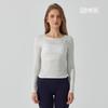 Top de Yoga con Cintura Ajustable de Primavera, Ropa de Fitness Holgada que Cubre la Piel, Cubre Ropa Deportiva Fina de Modal Amigable con la Piel, Mangas Largas