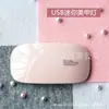 Lámpara de uñas personalizada de fábrica Lámpara Mini Mouse Luz de curado para esmalte de uñas máquina de fototerapia para uñas lámpara UV de uñas de mano secado rápido
