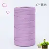 Fio Oco Atualizado Fio de Seda Brilhante Fio Leve de Seda de Gelo Bolsa de Crochê Fio de Lã Tricotado à Mão Chapéu de Crochê Agulha de Gancho Fio Fino