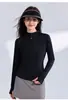 Ropa Deportiva Original de Hilo de Seda Helada para Dar Forma Ligera con Protección Solar y Cuello Alto, Chaqueta de Verano Ajustada para Correr y Viajar, Protección UV para Acampar