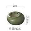 Taza de Vela de Cerámica Creativa Transfronteriza, Recipiente de Vela de Aromaterapia de Aspecto Elevado, Regalo Sencillo, Decoración de Frasco de Aromaterapia Personalizada