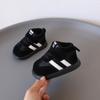 Zapatos de Algodón de Terciopelo para Hombres y Mujeres, Tenis Infantiles de Otoño e Invierno, Zapatos Deportivos Antideslizantes, Zapatos de Doble Algodón, Zapatos Cálidos para Niños y Niñas Pequeñas