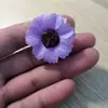 Flor Artificial Xiaoyu Flor de Seda Crisantemo Pequeño Girasol Flor Gesang Flor para Tocados Flor DIY Flor Pequeña Fabricante Stock Disponible