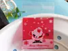Empaque serie navideña copo de nieve repostería seca repostería seca juguete joyería bolsa auto-adherible todo tipo de bolsas para hornear 7*7