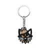 Chaveiro Personalizado de Caveira Borracha Macia de PVC Desenho Animado Chaveiro de Halloween Pingente de Bolsa Atacado Transfronteiriço em Estoque
