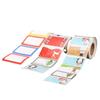 Amazon Rollos Listos Pegatinas Navideñas Pegatinas de Regalo Sellado Pegatinas Autoadhesivas Borde Pegatinas Decorativas