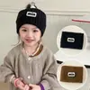 Diadema de Lana Tejida Gruesa para Niños, Moda Coreana para Niñas, Fresca para Otoño e Invierno, Versión Ancha para Recoger el Pelo de Niña Pequeña, Todo a Juego
