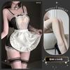 Lingerie Charmosa com Renda Seductora Camisola Uniforme Sexy de Empregada Fantasia Fofa para Role-Playing