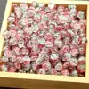 8mm Beads Flor Explosiva Esmalte Gelo Rachado Contas Soltas Material para Pulseira Colar Brinco DIY Feito à Mão Ornamento Acessórios Nenhum
