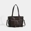 Bolso de Hombro Individual Estilo Universitario Coreano para Mujer 2026 Nuevo Gran Capacidad para Viajes Diarios Bolso de Mano de Alta Gama Bolso Cruzado para Mujer
