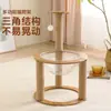 Rascador para Gatos Casa Nido para Gatos Cápsula Espacial Árbol para Gatos Plataforma de Salto Resistente a Arañazos Columna para Rascar Gatos Tabla Rascadora para Gatos Juguete para Gatos.