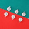 Colgante Fuzi de Loto Chapado en Plata Accesorios DIY Hecho a Mano Material de Cuentas Pulsera Ropa Joyería Accesorios de Joyería de Margarita