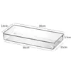 Bandeja acrílica transparente cuadrada para cubo de agua, cubeta recolectora de agua, tanque de agua, caja de almacenamiento, recipiente de cultivo, botella de agua con tapa, tapa sellada