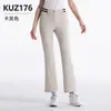 Calça de Golfe Feminina Pgm com Leve Flare, Cintura Elástica, Calça Esportiva Versátil com Pequenos Fendas na Bainha