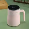 Caneca Térmica de Escritório Grande Capacidade com Aparência Premium Aço Inoxidável 304 Caneca com Display Inteligente de Temperatura com Alça Personalização