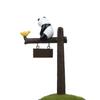 Rama de Árbol de Dibujos Animados Linda Simple y Honesta Oso Panda Micro Paisajismo Flor Suculenta Accesorios de Enchufe Disparos Adornos de Paisajismo