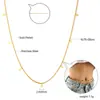 Europea y Americana Más Vendida Dulce y Fresca Estilo Chica Caliente Cadena de Cintura de Doble Capa Metal 18K Acero Inoxidable Cadena de Cintura de Playa Joyería Transfronteriza Venta al por Mayor