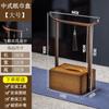 Caja de pañuelos vintage para sala de estar, caja de pañuelos de madera de bambú antigua, caja de pañuelos para mesa de centro de escritorio de alta calidad comercial para hotel chino