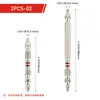 Juego de Brocas de Torque con Anillo Antideslizante de Doble Punta para Destornilladores Eléctricos, Accesorios de Herramientas Manuales para Ferretería Combinación PH2