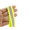 Cinta Reflectante Oeko-Tex Cinta de Color Fluorescente Personalizada Cinta de Borde para Ropa de Trabajo Cinta Luminosa de Advertencia Accesorios para Equipaje