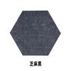 Venta al por mayor de fábrica pegatinas de pared hexagonales de fieltro autoadhesivas multicolores productos de fieltro para mensajes fieltro de color tablero de aislamiento acústico