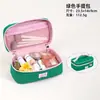 Comercio Exterior Exportación Japonesa y Coreana Bolsa Cosmética Macaron para Mujer Bolsa de Viaje de Gran Capacidad Bolso Cosmético Bolso Neceser