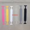 Três malas plásticas grande, média e pequena com mala de brinquedo com acessórios de bolsa alça 15/16/17cm