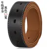 Cinturón de Cuero para Hombre con Hebilla de Aleación de Zinc, Nuevo Cinturón Versátil de Cuero Genuino de Talla Grande, Cinturón Giratorio Transfronterizo para Pantalones, Moderno