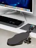 Soporte de Brazo para Computadora Reposamanos Tablero de Extensión de Escritorio Almohadilla para Muñeca Tablero de Extensión de Mesa Reposamuñecas Reposacodos Reposapalmas Plegable Giratorio