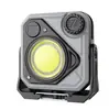 Luz multifuncional para acampamento ao ar livre com bateria de ultra longa duração, luz portátil para barraca de feira noturna, luz para trabalho de reparo com display digital e fixação magnética, super brilhante