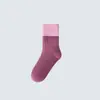 Meias de Cashmere para Crianças Inverno Engrossadas Quentes Meninos e Meninas Meias com Forro de Lã Meias de Pelo de Coelho Meias Infantis Bebê Outono e Inverno Meias de Lã