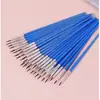 Caneta Liner Plana de Nylon para Aquarela, Pincel Fino para Contorno Acrílico de Aquarela, Caneta Liner, Caneta para Boneco de Gesso