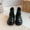 Botas Martin Nuevas para Niñas de Otoño e Invierno Botines para Niños Botas Cálidas de Terciopelo para Niñas Pequeñas Botas de Jinete con Tacón