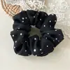2026 Nuevo Modelo Scrunchie de Chifón Dorado en Relieve para Mujer, Coleta de Moda, Cuerda Elástica para el Cabello, En Stock para Venta al por Mayor