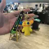 Nuevo Colgante Llavero de Monstruo de Dibujos Animados de Tamaño Grande, Amuleto de Bolsa de Muñeca Monstruo de Dientes, Regalo Pequeño al por Mayor