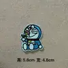 Nuevo Pegatina de Tela Bordada por Computadora de Doraemon Lindo Dibujo Animado Gato Ding-Dang Parche para Ropa Bolsa