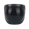 Óculos à Prova de Vento com Lentes Bolha, Óculos de Sol Transparentes Meio Capacete, Óculos à Prova de Vento, 4 Capacetes, Capacete Bobo Retro Universal 3