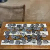 Prata Antiga (Sanqi Silver) Marca Chrome Hearts Brinquedo Versátil Contas Decorativas Pulseira DIY Contas Espaçadoras Corda Trançada Pingente Acessórios Criativos