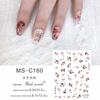 CONHEÇA O DOCE fã de estilo antigo chinês Cang Sheng, canção de passos, paisagem, estudioso, espadachim, adesivo de unha, fabricante de adesivos de unha