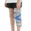 Férula de fijación para articulación de rodilla con soporte de placa de acero, correa de fijación para extremidad inferior, soporte de fijación para fractura de pierna, estabilizador para lesión de rodilla